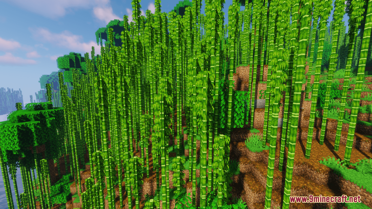 Bamboo-Up Resource Pack (1.20.6, 1.20.1) - Texture Pack 2