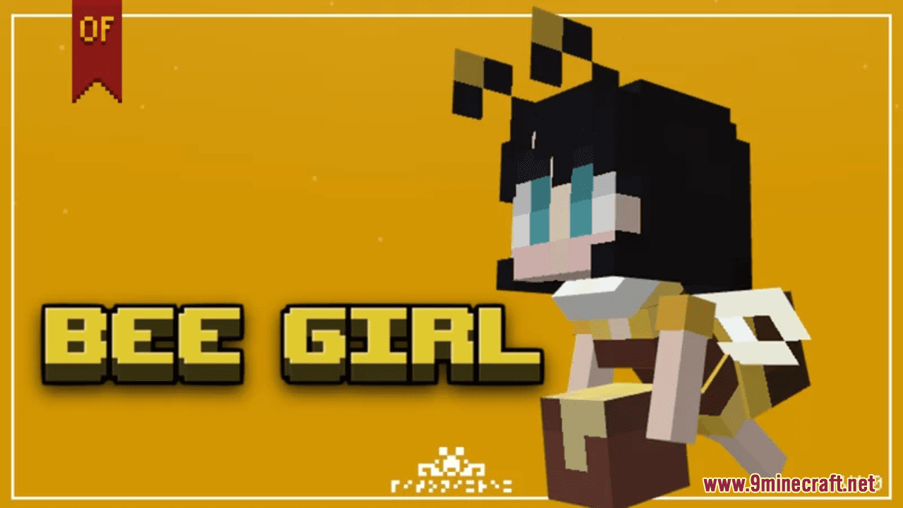 Bee Girl Resource Pack (1.19.4, 1.19.2) - Texture Pack 1