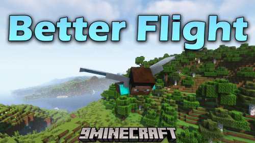 Better Flight Mod (1.19.2, 1.18.2) – Fly High And Beyond Thumbnail