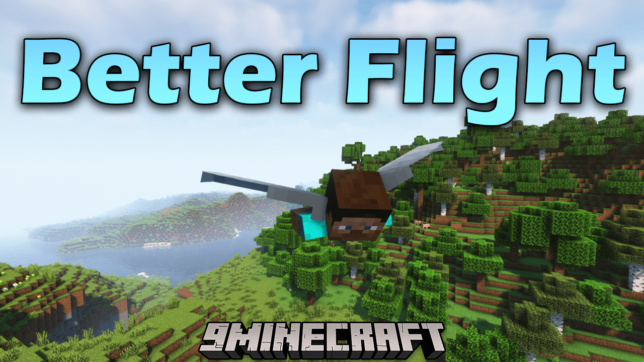 Better Flight Mod (1.19.2, 1.18.2) - Fly High And Beyond 1