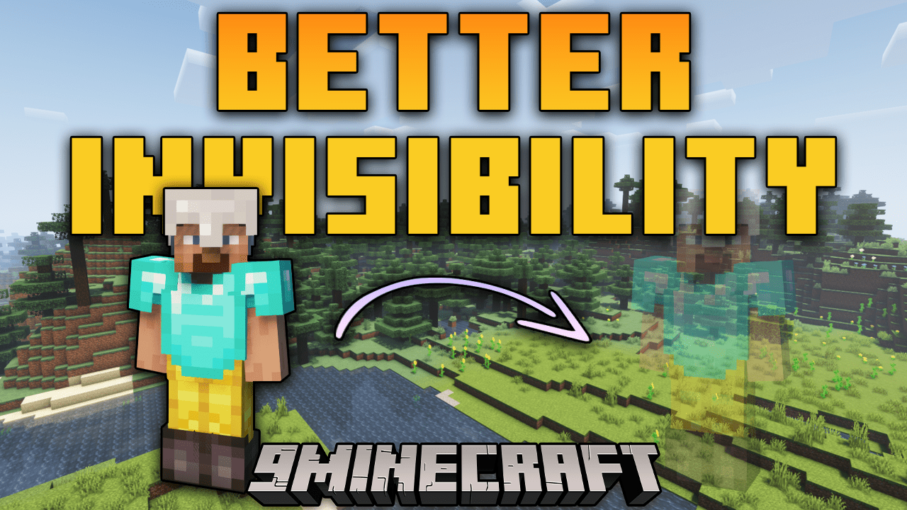 Better Invisibility Mod (1.20.1, 1.19.2) - Truly Invisible 1