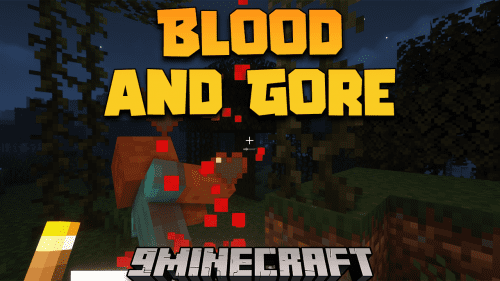 Blood and Gore Mod (1.19.2, 1.18.2) – Bleed When Killed !!! Thumbnail