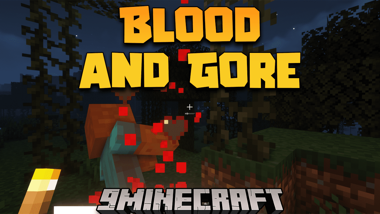 Blood and Gore Mod (1.19.2, 1.18.2) - Bleed When Killed !!! 1