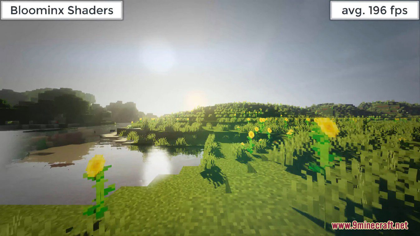 Bloominx Shaders (1.20, 1.19.4) - Realistic Reflections 16