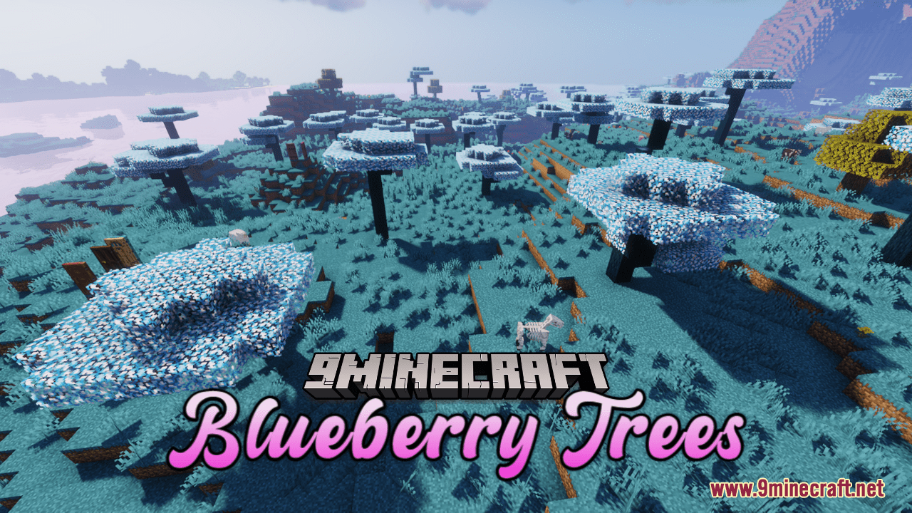 Blueberry Trees Resource Pack (1.20.6, 1.20.1) - Texture Pack 1