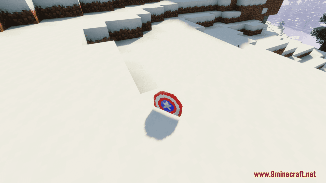 Captain America's Shield Trident Resource Pack (1.20.6, 1.20.1) - Texture Pack 11