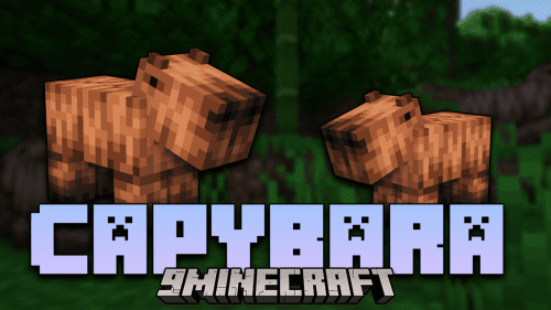 TechSupportRed’s Capybara Mod (1.20.2, 1.19.2) –  The New Jungle Creature, Capybara! Thumbnail