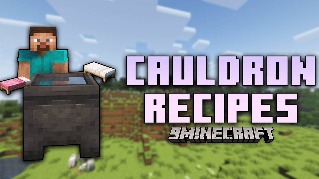 Cauldron Recipes Mod (1.16.5, 1.15.2) - A Few Recipes For Vanilla Items 1