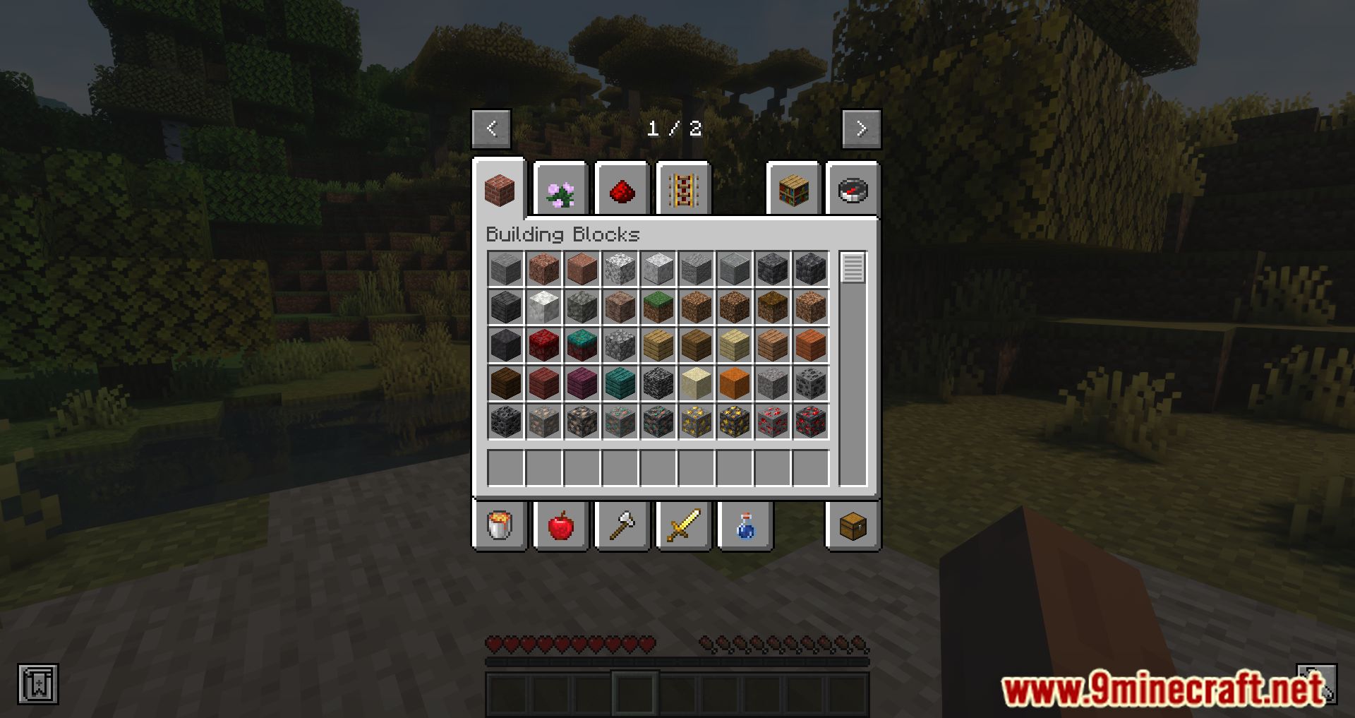 Cheat Mode Mod (1.21, 1.20.1) - Opening The Creative Inventory In Survival Mode 4