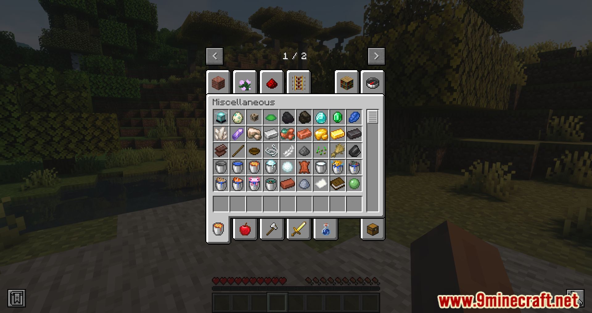 Cheat Mode Mod (1.21, 1.20.1) - Opening The Creative Inventory In Survival Mode 5