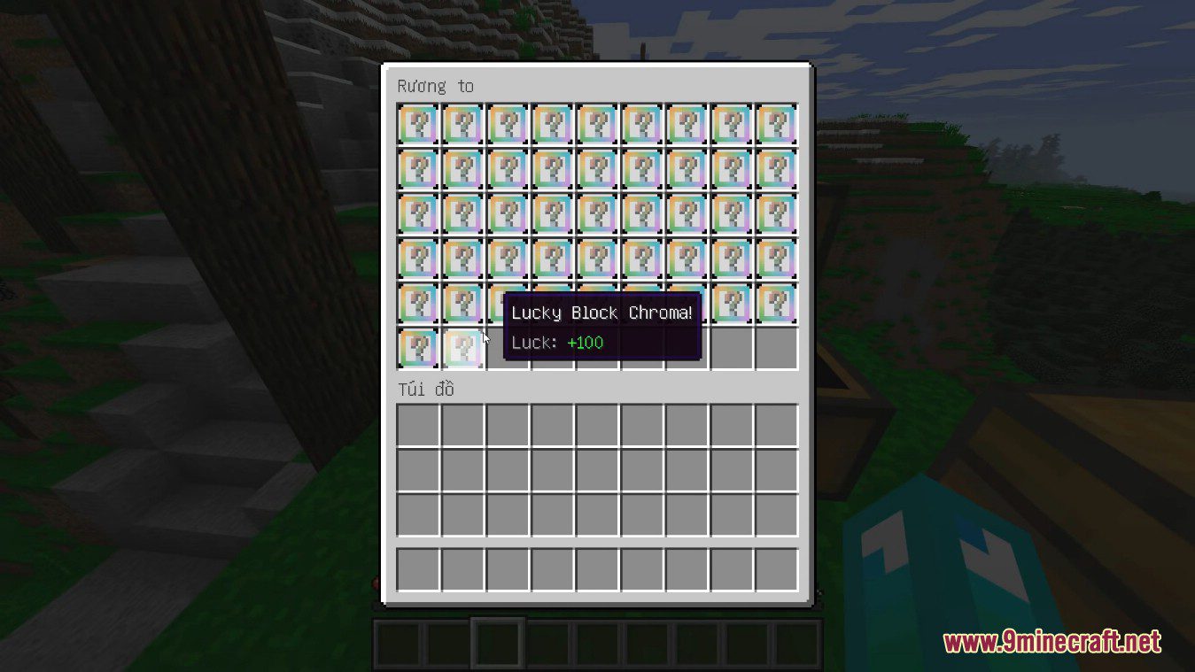 Chroma Lucky Block Mod (1.12.2) - A Bunch of Cool Drops 6