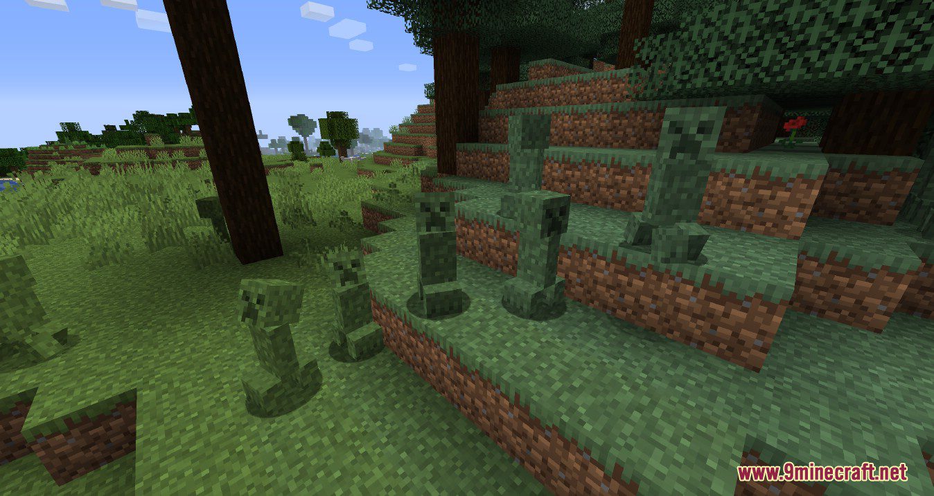 Chromato Creeper Mod (1.18.1, 1.16.5) - Camouflage Creepers 7