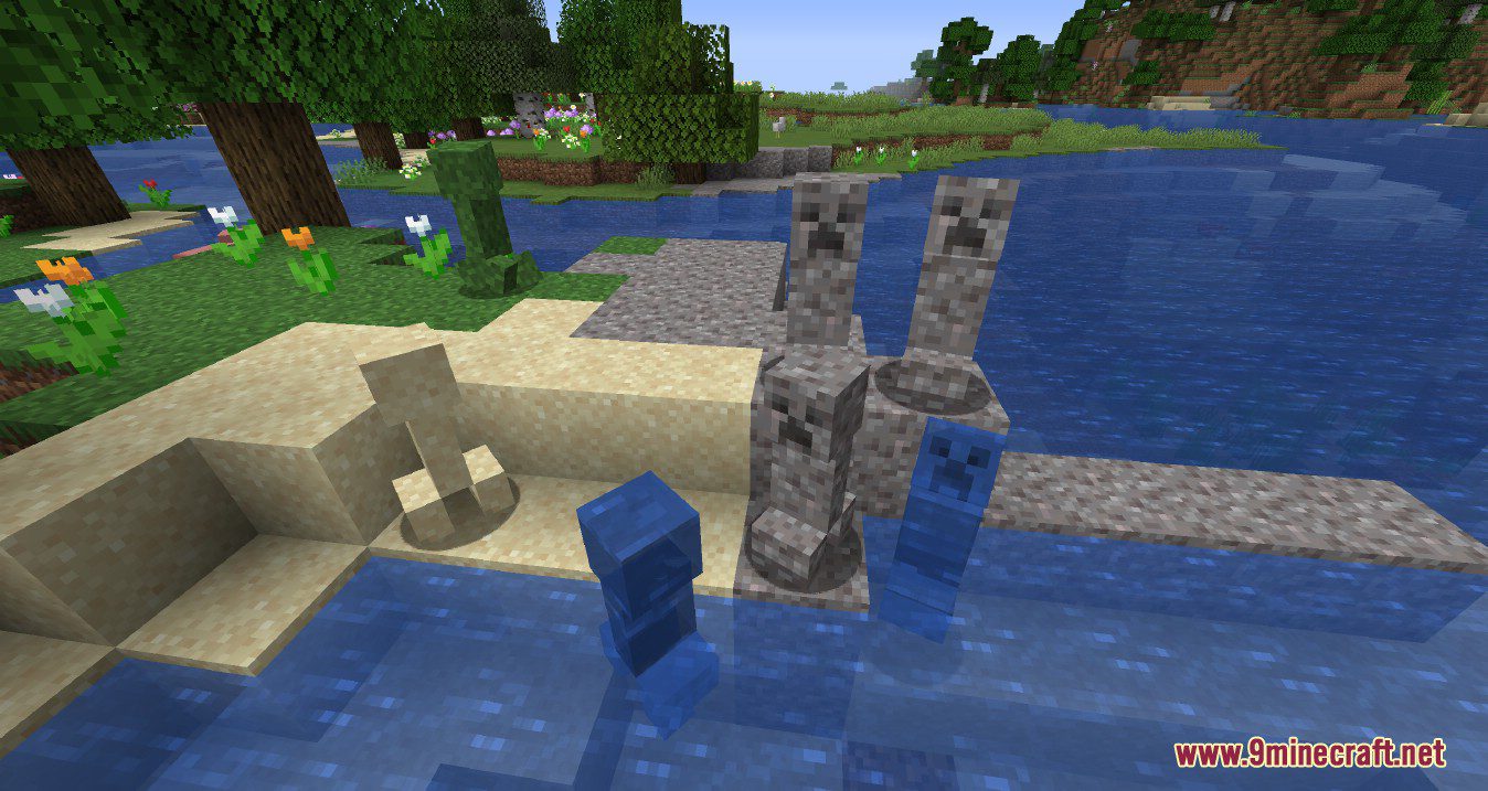 Chromato Creeper Mod (1.18.1, 1.16.5) - Camouflage Creepers 8