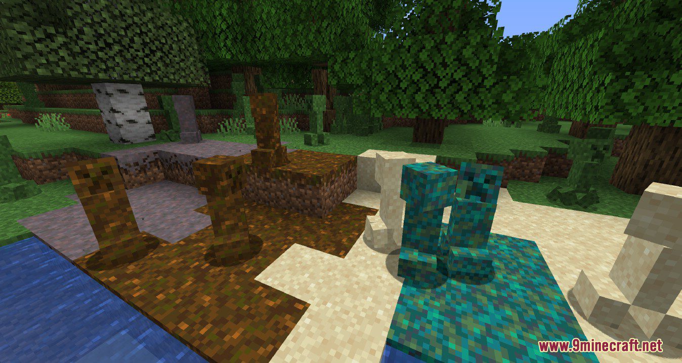 Chromato Creeper Mod (1.18.1, 1.16.5) - Camouflage Creepers 9