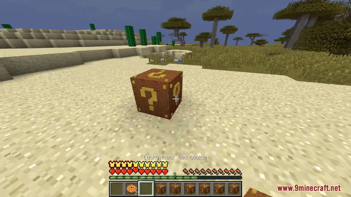 Cookie Lucky Block Mod (1.8.9) - Insane Cookies, Animated Blocks 11