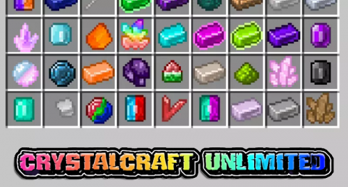 Crystalcraft Unlimited Addon (1.20, 1.19) – MCPE/Bedrock Mod Thumbnail