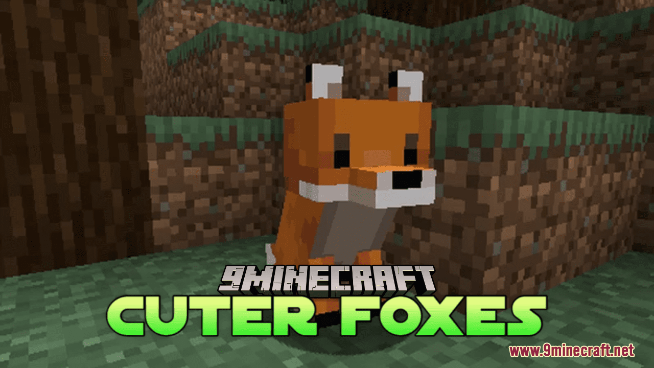 Cuter Foxes Resource Pack (1.20.6, 1.20.1) - Texture Pack 1