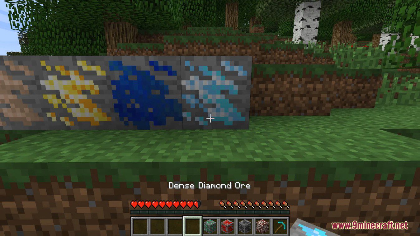 Dense Ores Refabricated Mod (1.19.2, 1.18.2) - Drop 3 More Ores Than Normal 5