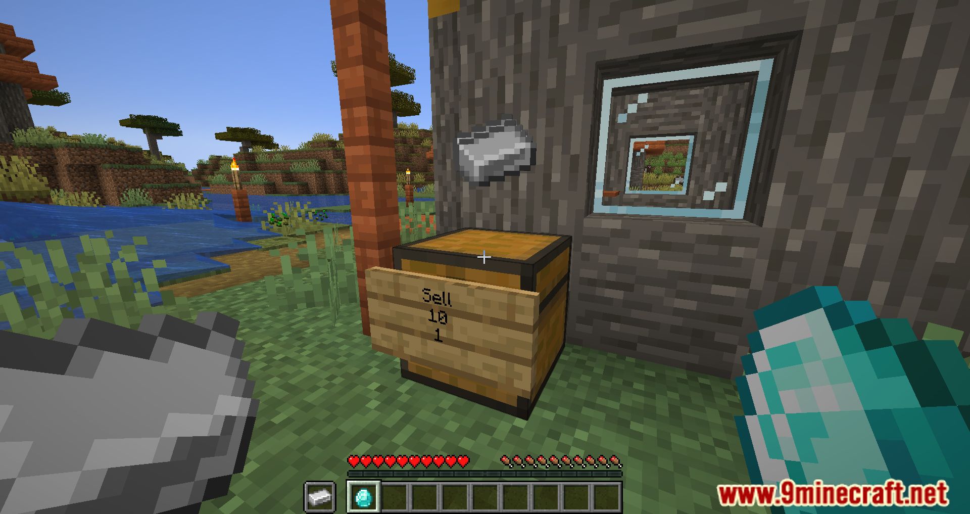 Diamond Chest Shops Mod (1.20.4, 1.19.4) - Buy And Sell 7