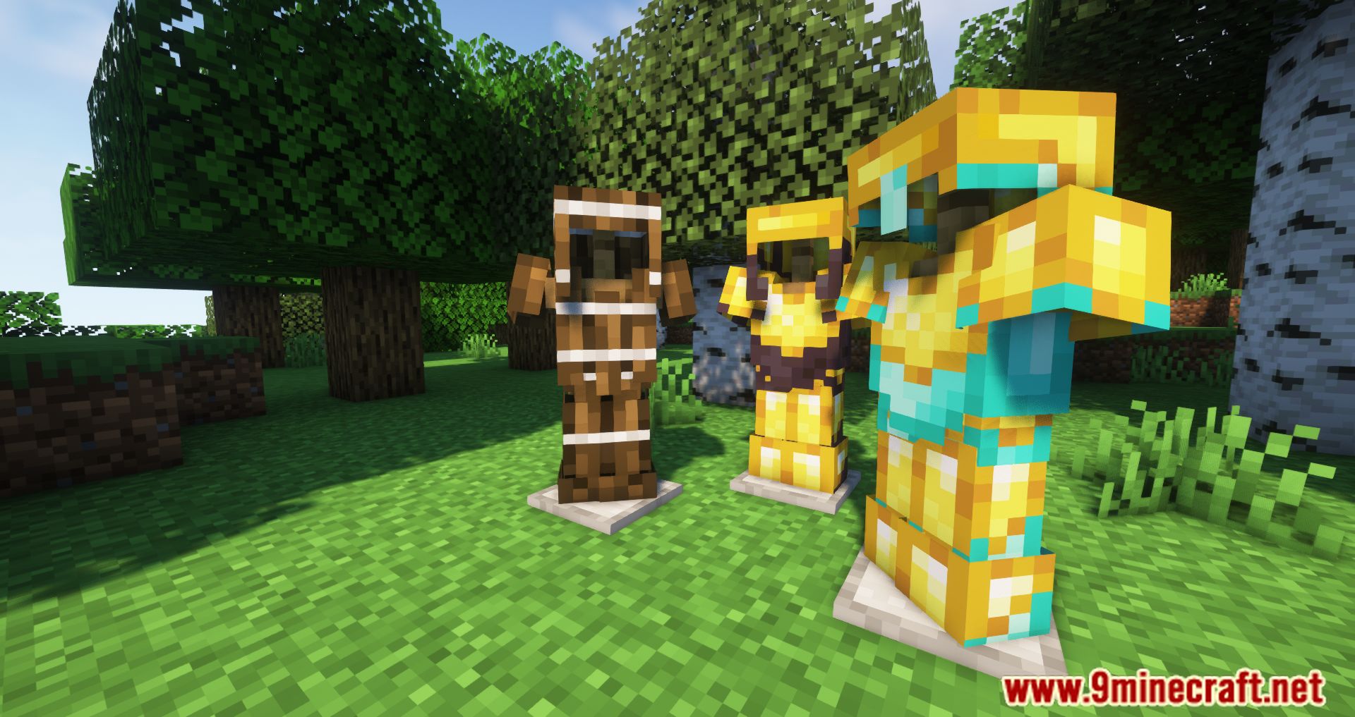 DiceMC Tiered Armors Mod (1.19, 1.18.2) - Wood Armor, and more! 3