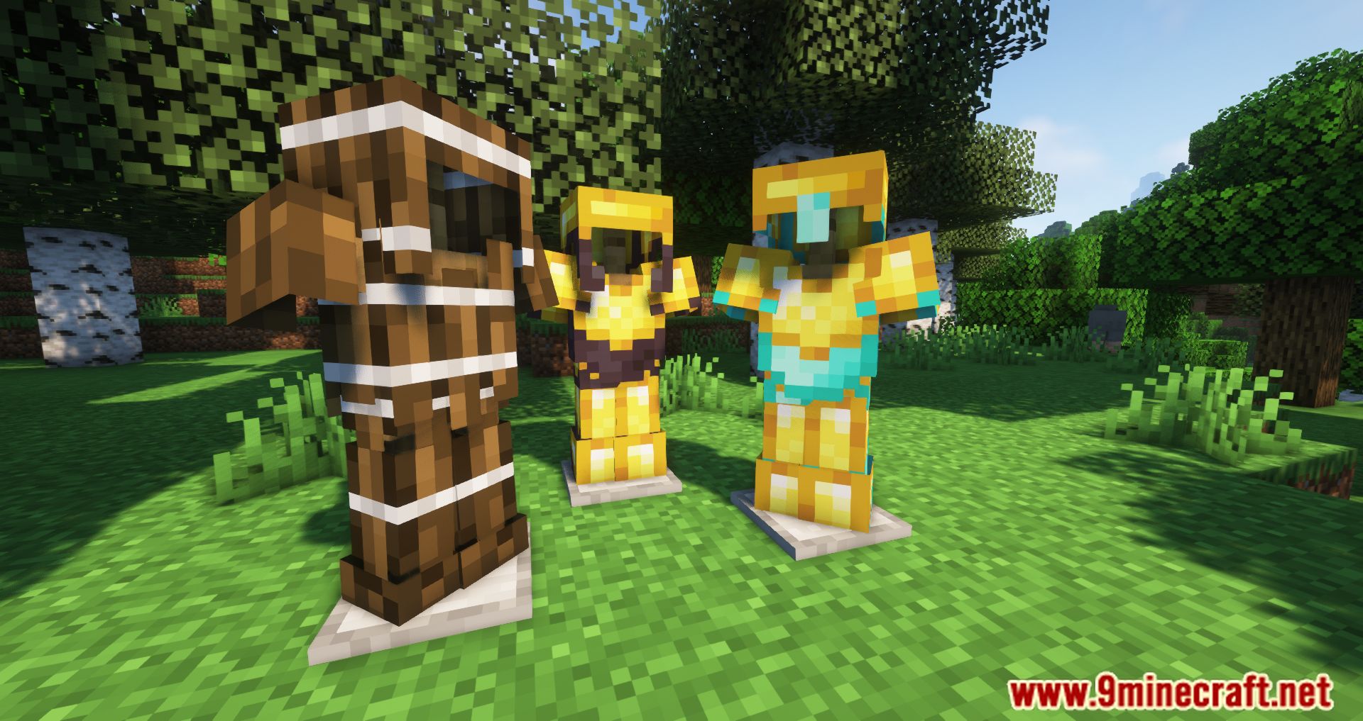 DiceMC Tiered Armors Mod (1.19, 1.18.2) - Wood Armor, and more! 4