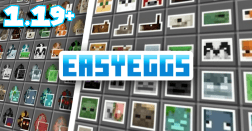 EasyEggs Texture Pack (1.19) – MCPE/Bedrock Thumbnail