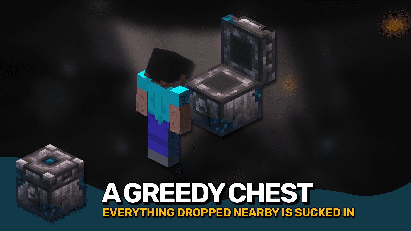 Echo Chest Mod (1.20.4, 1.19.4) - Collect Everything Dropped Nearby 2