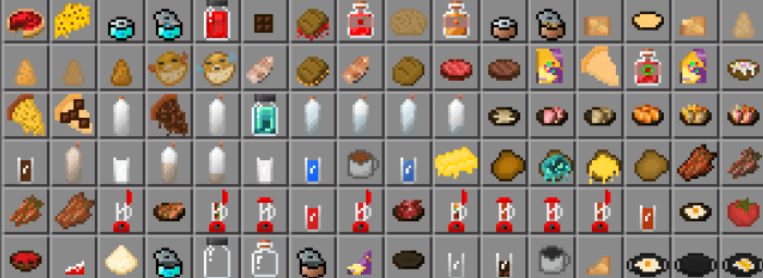 Extra Foods Addon (1.19) - MCPE/Bedrock Mod 2