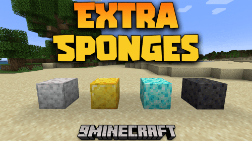 Extra Sponges Mod (1.20.4, 1.19.4) – New Sponges!! Thumbnail