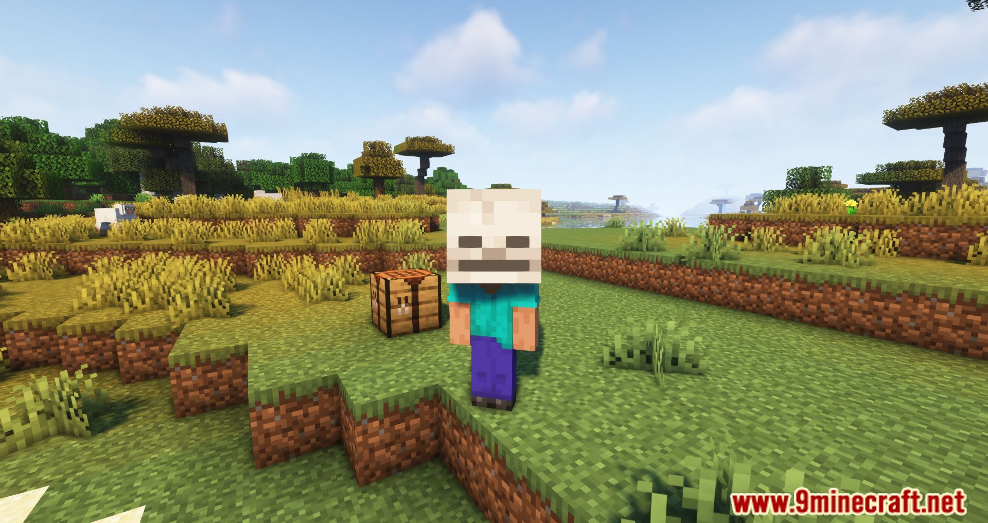 FiveHead Mod (1.20.4, 1.19.4) - The head Is Bigger And Bigger. 7