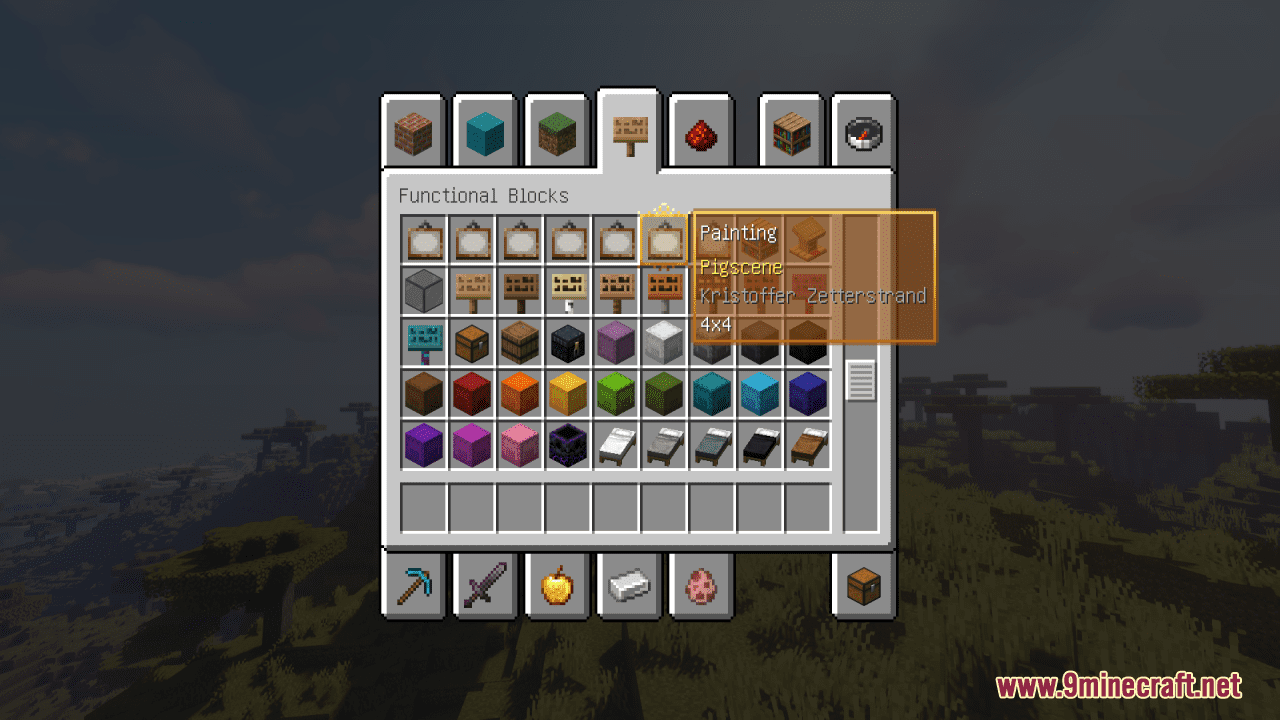 Gilded Item Selection Resource Pack (1.20.6, 1.20.1) - Texture Pack 12