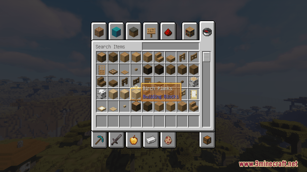 Gilded Item Selection Resource Pack (1.20.6, 1.20.1) - Texture Pack 3