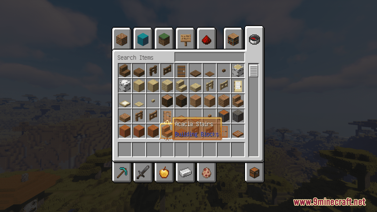 Gilded Item Selection Resource Pack (1.20.6, 1.20.1) - Texture Pack 4