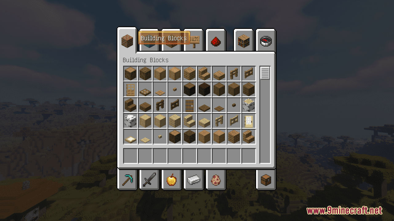 Gilded Item Selection Resource Pack (1.20.6, 1.20.1) - Texture Pack 6