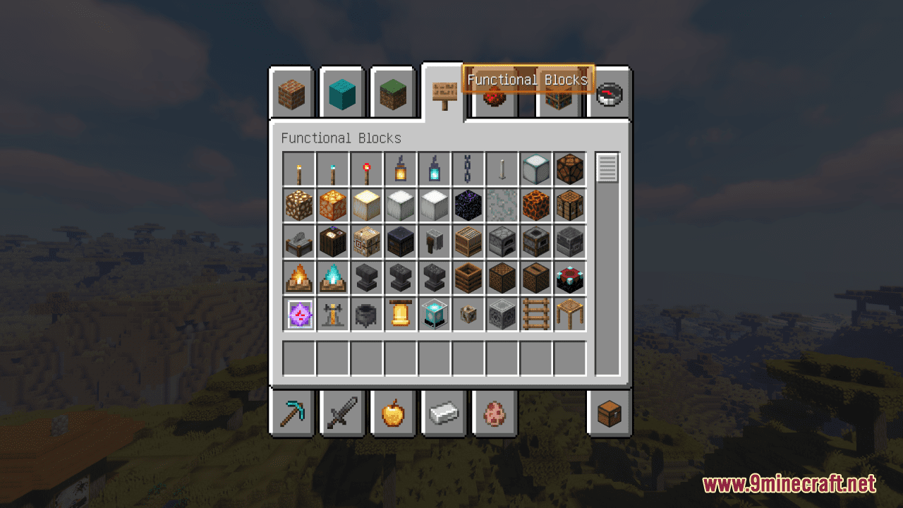 Gilded Item Selection Resource Pack (1.20.6, 1.20.1) - Texture Pack 7