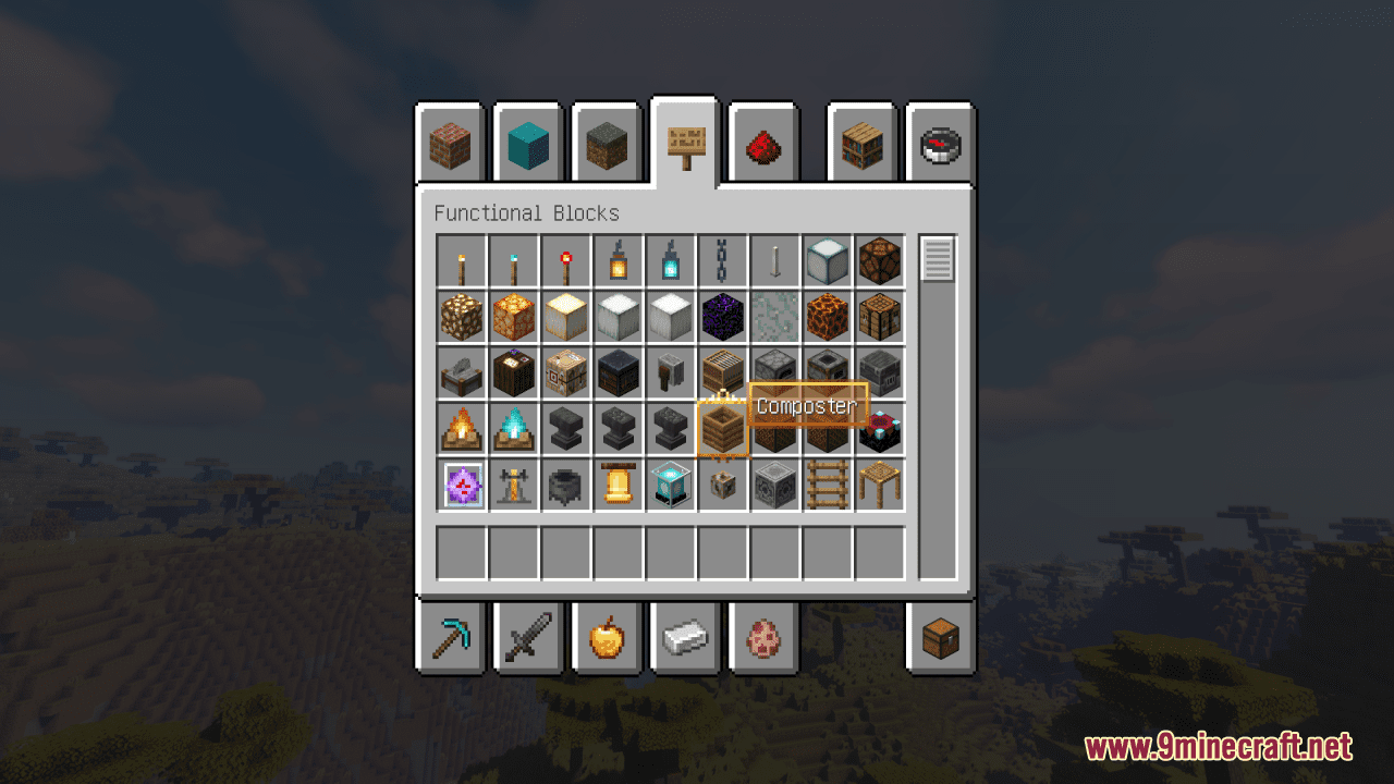 Gilded Item Selection Resource Pack (1.20.6, 1.20.1) - Texture Pack 8