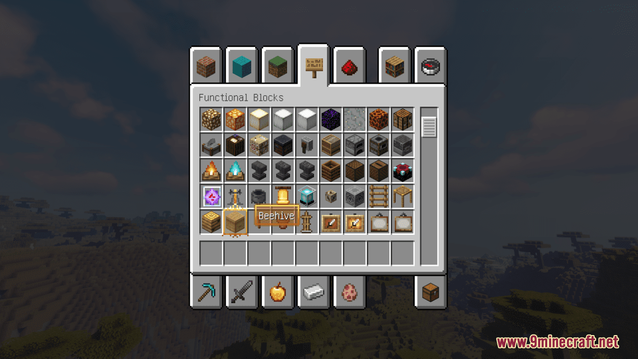 Gilded Item Selection Resource Pack (1.20.6, 1.20.1) - Texture Pack 10