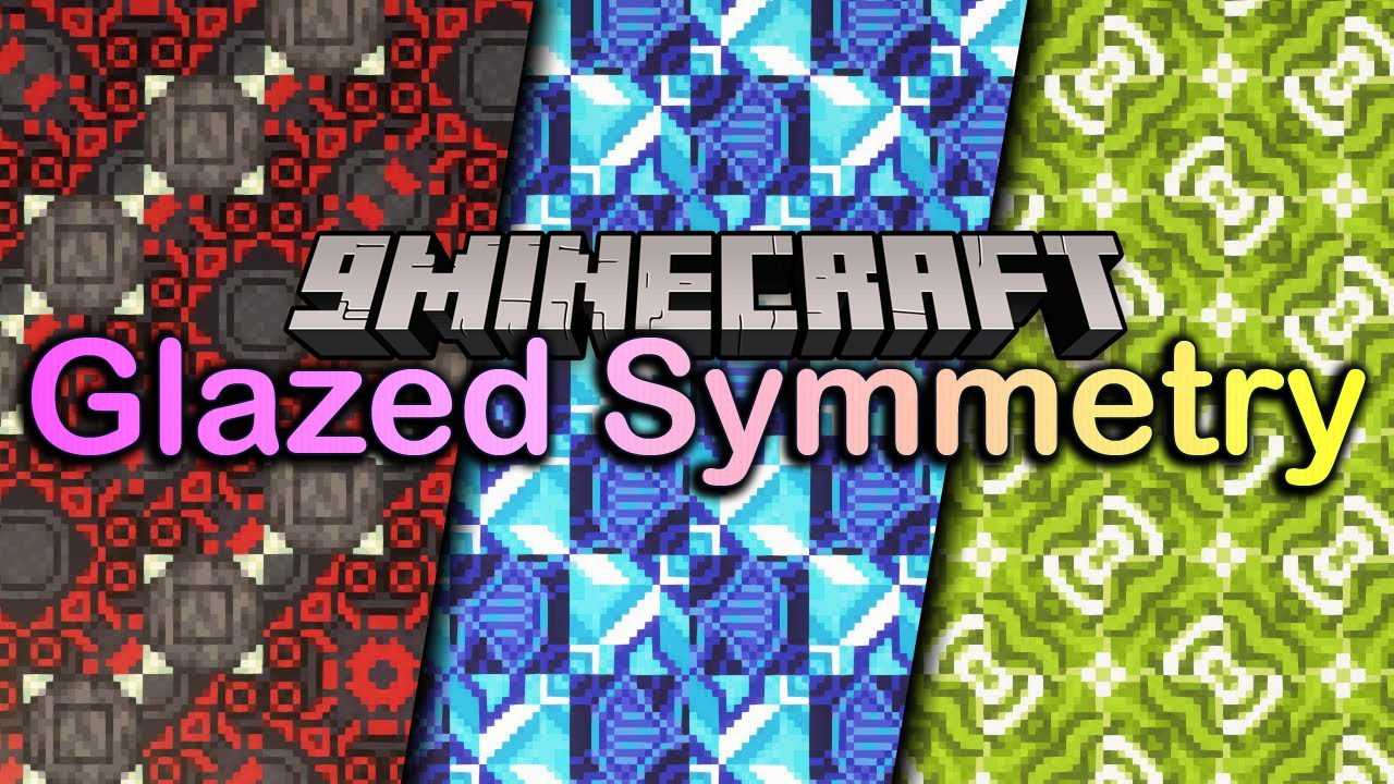 Glazed Symmetry Mod (1.16.5) - More Glazed Terracotta Patterns 1