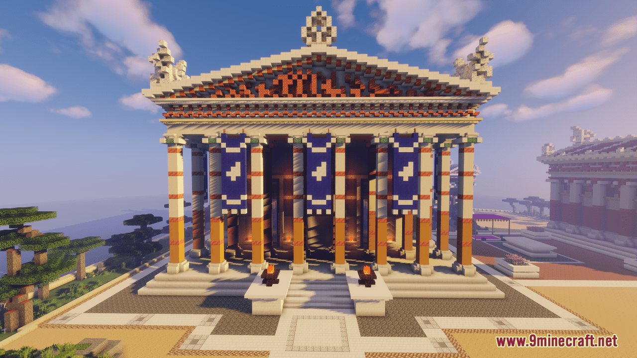Greek Temple of Hades Map (1.19.4, 1.18.2) - AC Odyssey Recreation 2