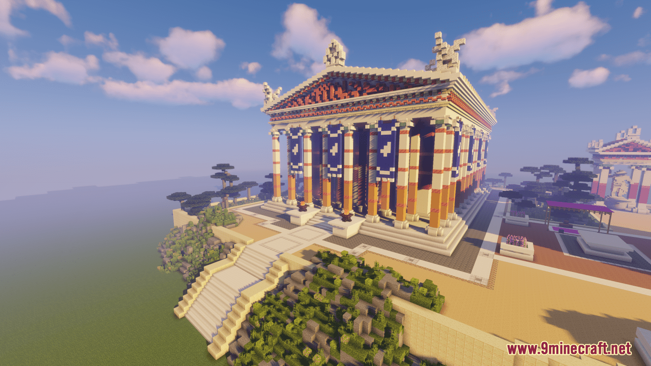 Greek Temple of Hades Map (1.19.4, 1.18.2) - AC Odyssey Recreation 3