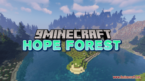 Hope Forest Map (1.21.1, 1.20.1) –  A Mountainous Forest Thumbnail