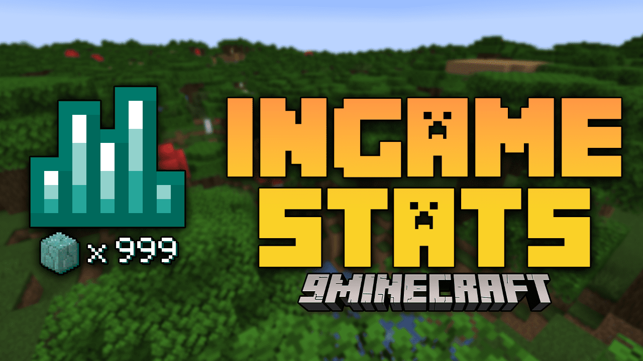 InGame Stats Mod (1.20.1, 1.19.4) - Display The Stats From Your Last Mined 1