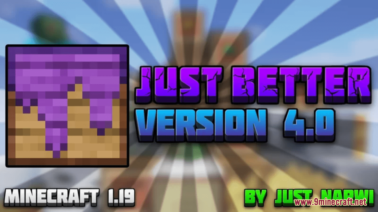 Just Better Resource Pack (1.20.6, 1.20.1) - Texture Pack 1