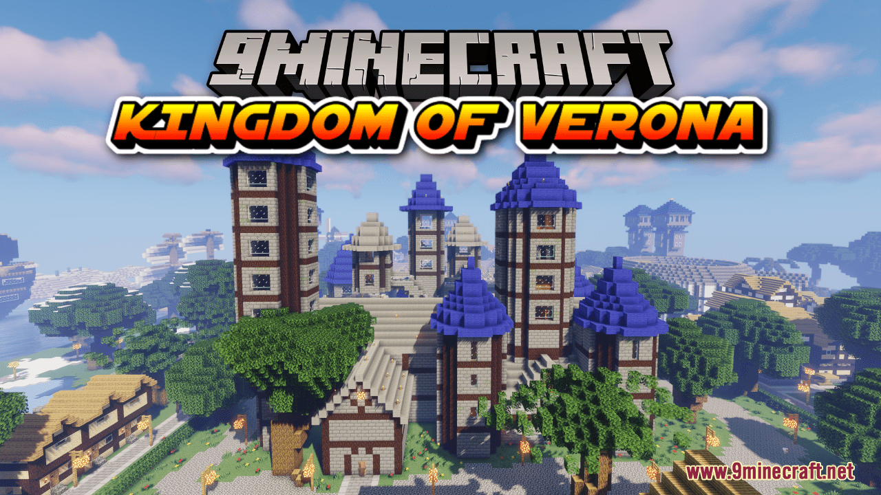 Kingdom of Verona Map (1.20.2, 1.19.4) - A Real Medieval Experience 1
