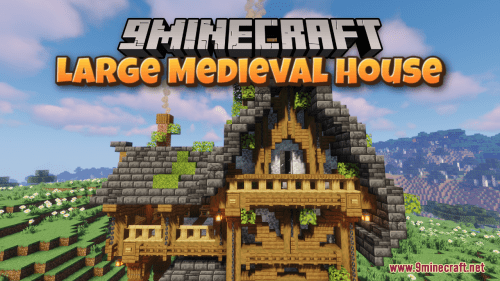 Large Medieval House Map (1.19.4, 1.18.2) – Little House On The Meadow Thumbnail