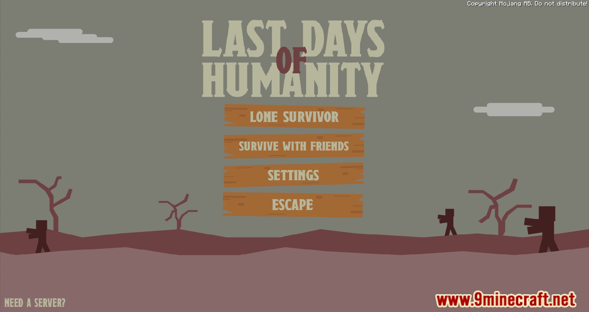 Last Days Of Humanity Modpack (1.12.2) - Survive 100 Days In Hell 2