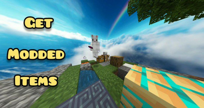 Lucky Skyblock Map (1.19) - MCPE/Bedrock 3