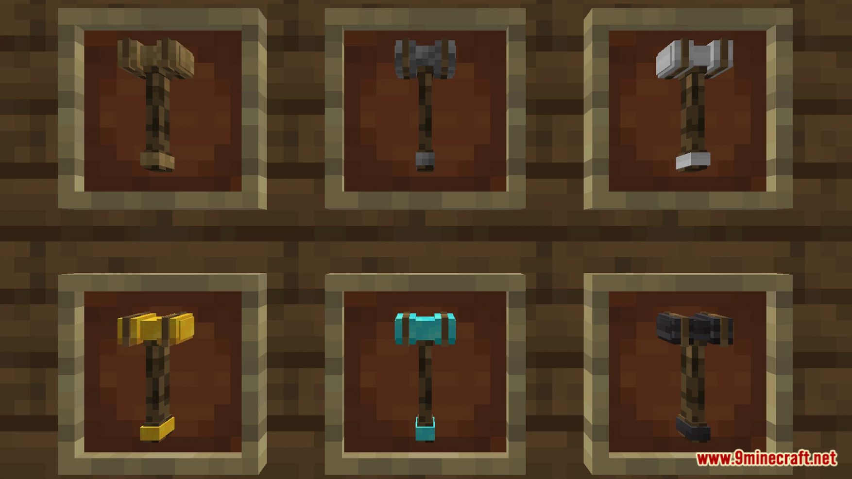 LzzHammers Data Pack (1.19.4, 1.19.2) - More Hammers! 8