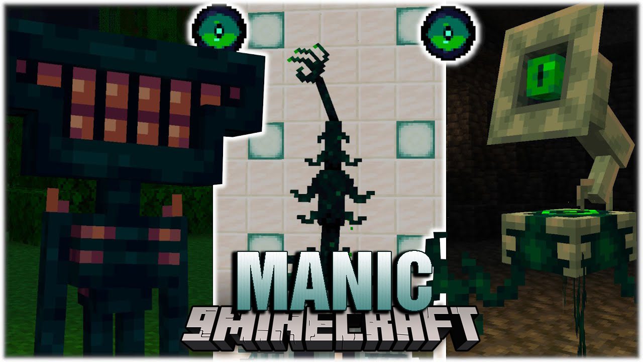 Manic Mod (1.19.3) - Delve into Insanity 1