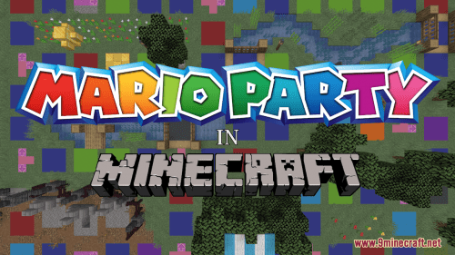 MARIO PARTY Map (1.21.1, 1.20.1) – Classic Minigame in Minecraft Thumbnail